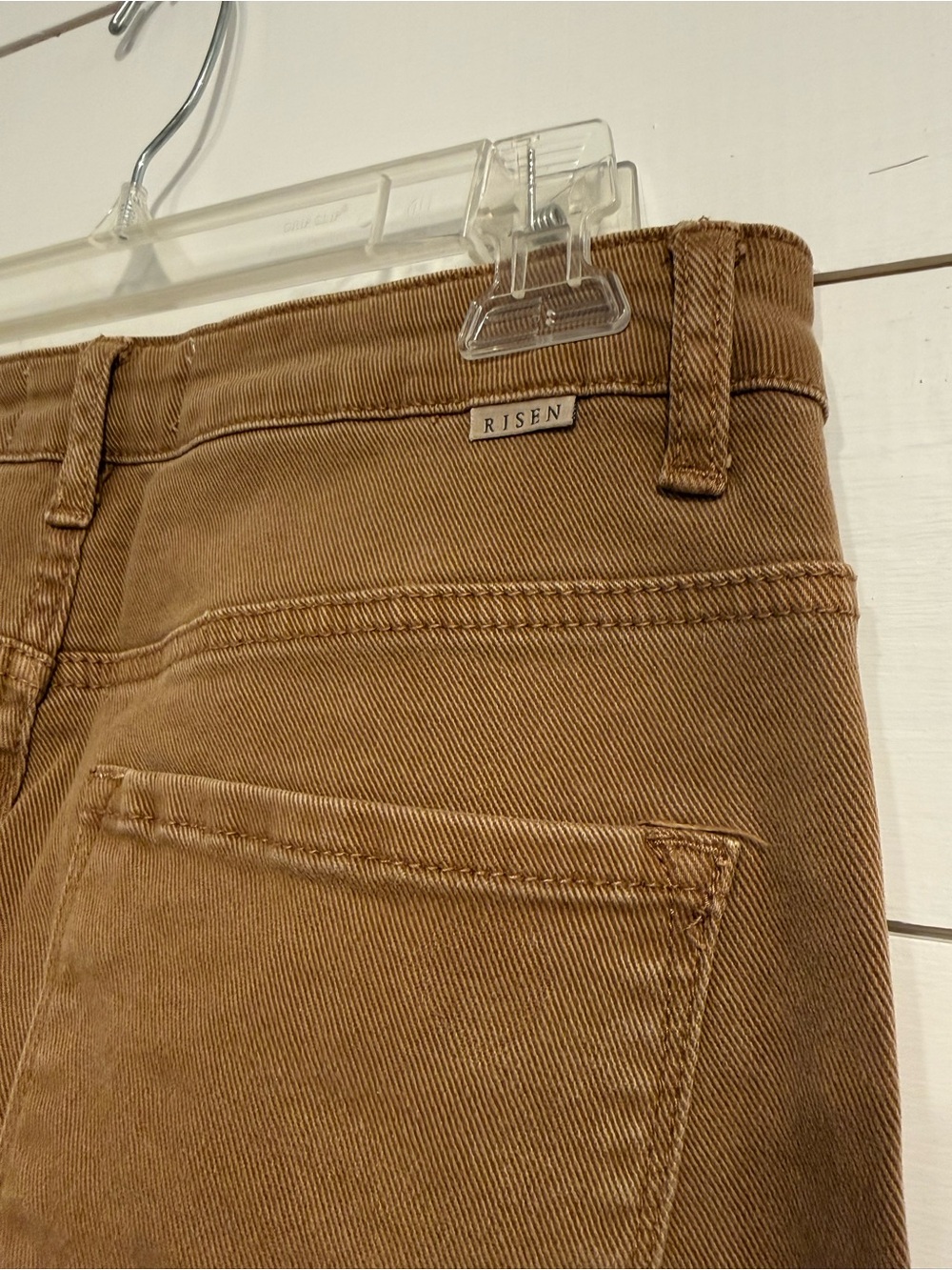 High Rise Risen Straight Leg Jeans π - Picture 4 of 7